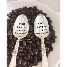 Load image into Gallery viewer, Still having coffee together. - samirahcollections