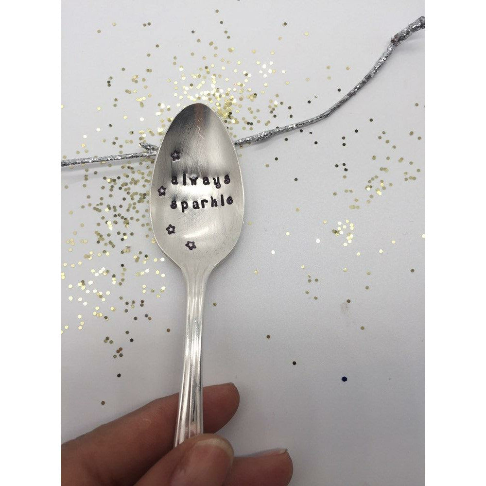 Always Sparkle Coffee Spoon. - samirahcollections