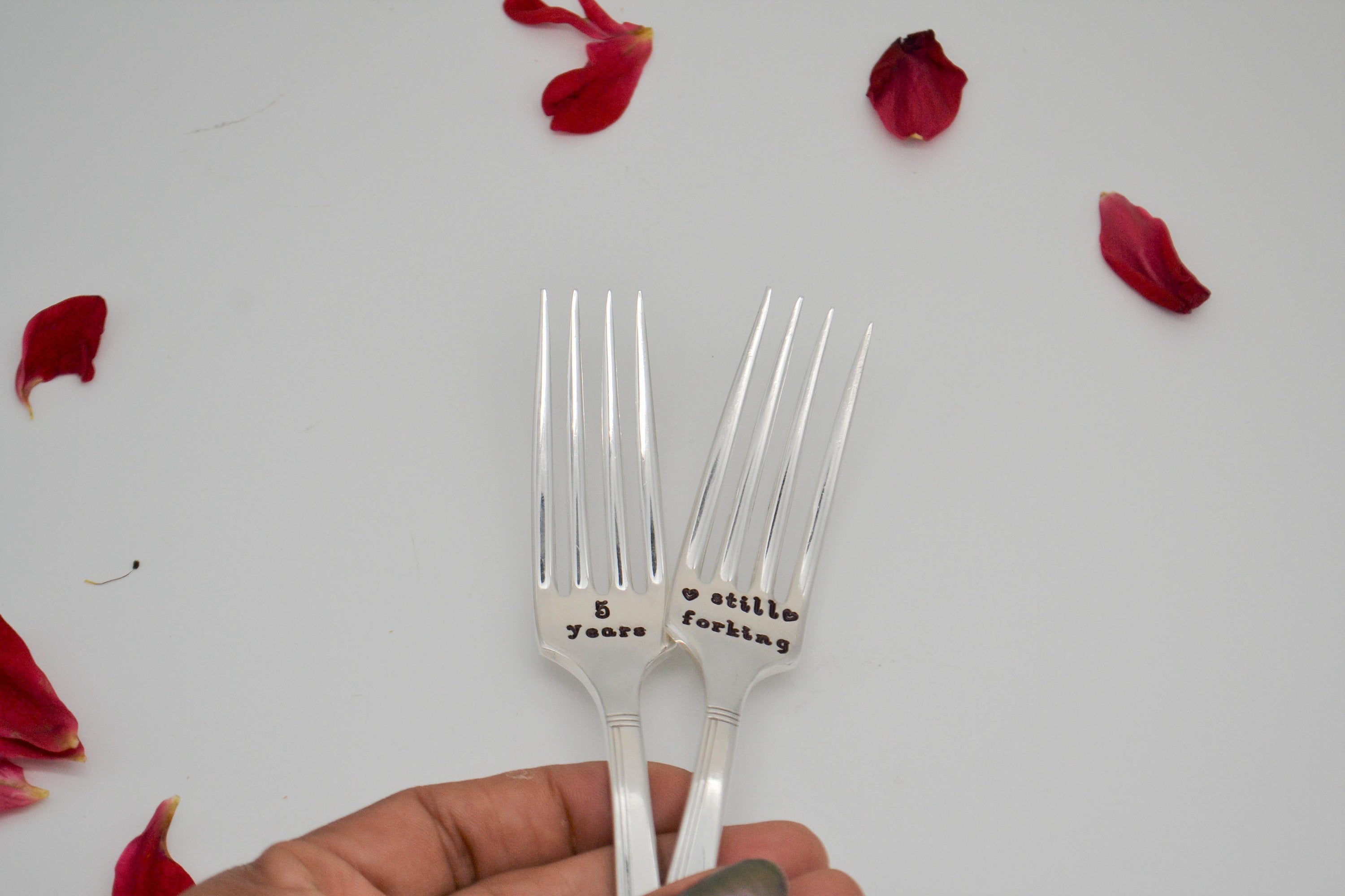 5 years  still forking forks. - samirahcollections