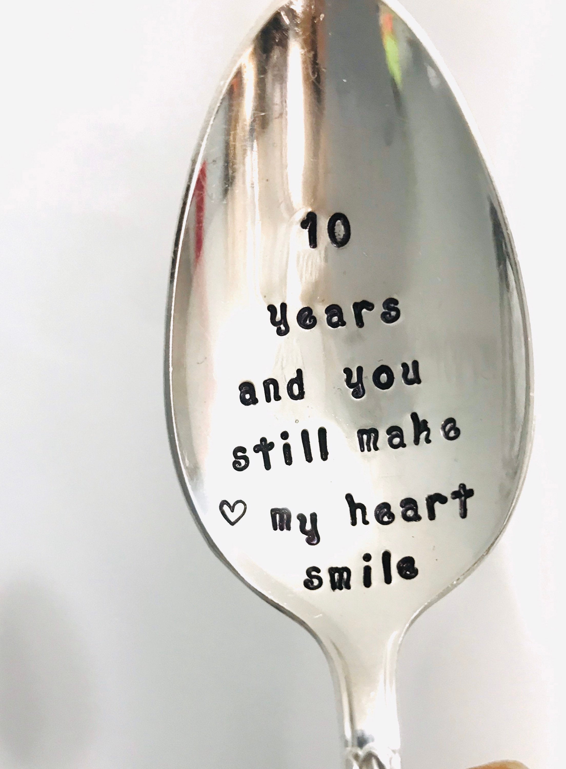 10 year and You still  make my heart smile. - samirahcollections